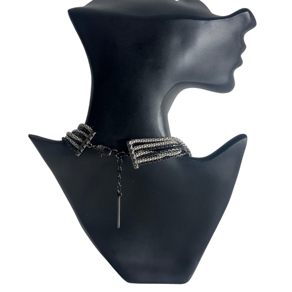 BCBGeneration Multicolor Chains Necklace & Bracelet Set - Picture 6 of 16